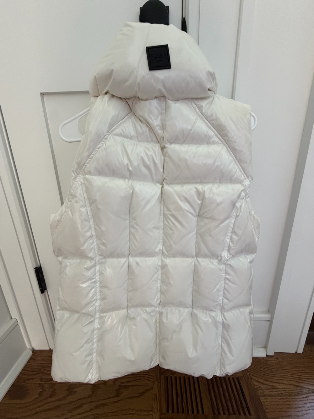 White SAM vest